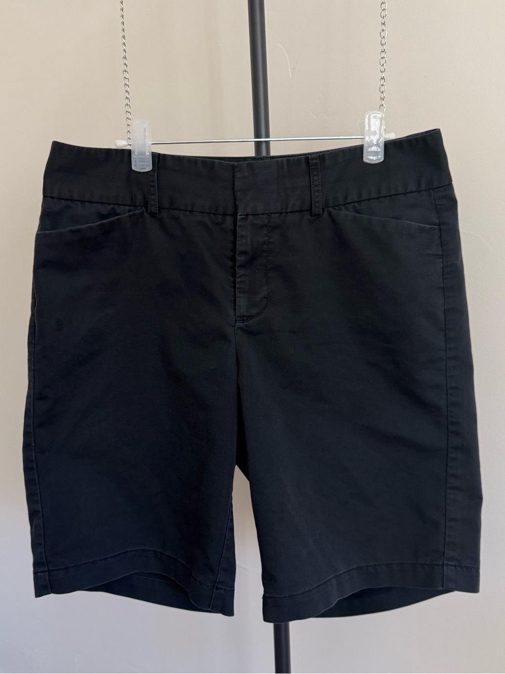 Dockers Black Women's Tailored Bermuda Shorts